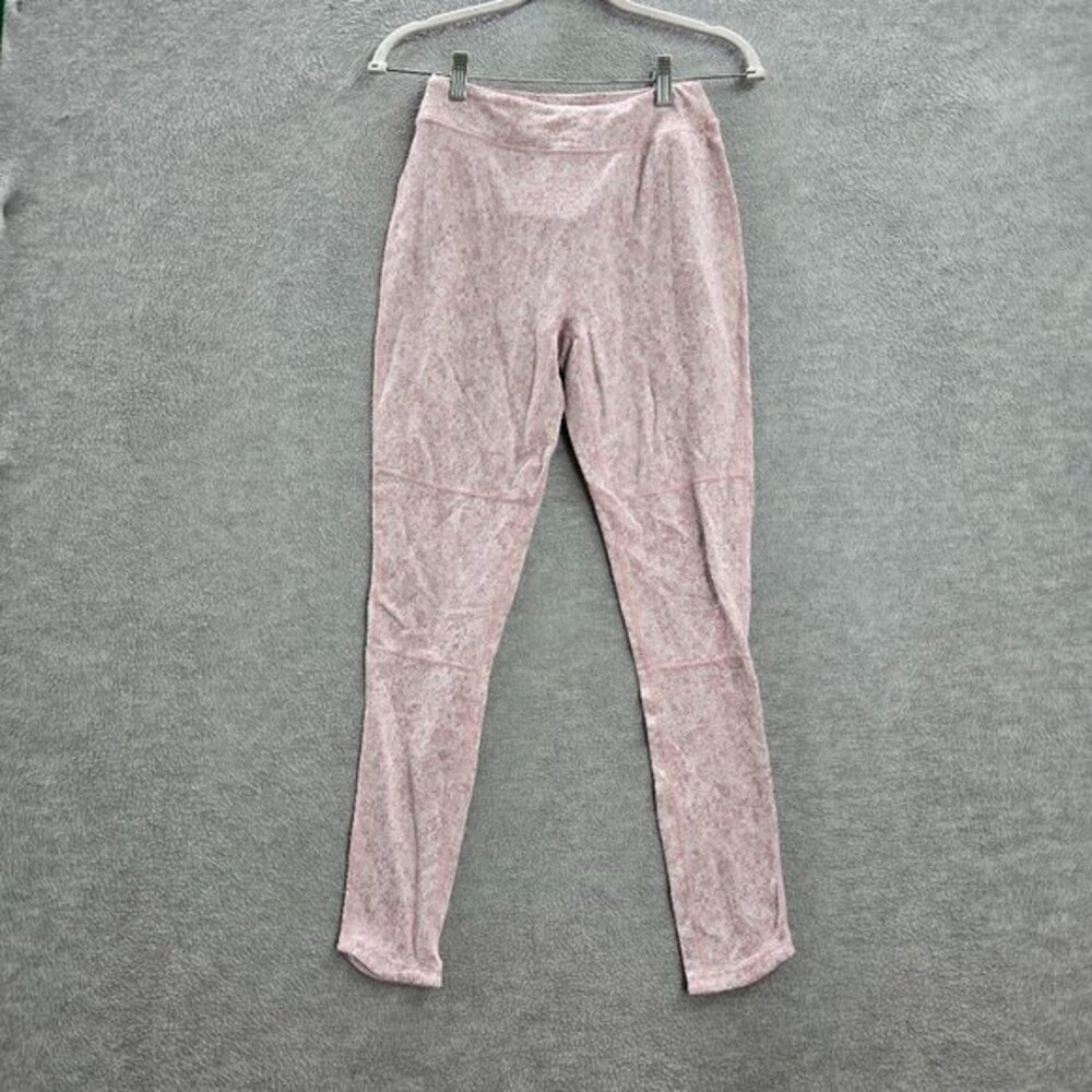 Gymshark Women Activewear Pants Medium Pink Leggings‎ Dry Mid Rise 27 in Inseam